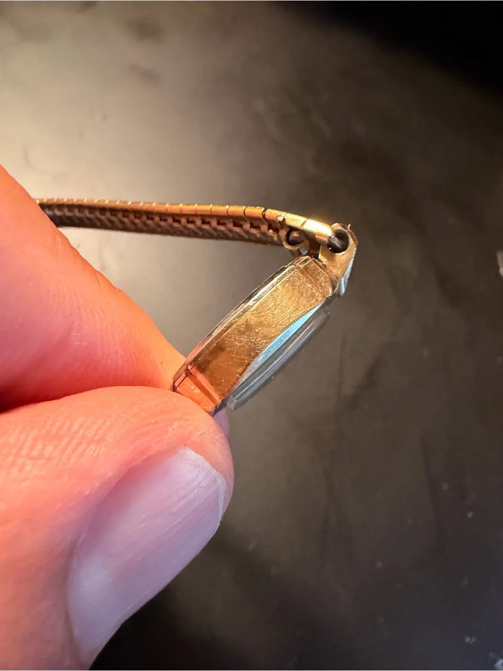 Bulova 10K RGP Bezel+ 10K Plate WHOLE TOP OF THE WATCH ! PEASE Read DESCRIPTION